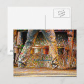 カメレオン ポストカード (正面/裏面)