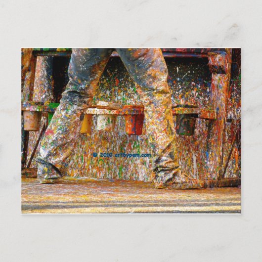 カメレオン ポストカード (正面)