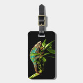 カメレオン ラゲッジタグ (正面縦)