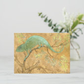 カメレオン（リザード） （爬虫類） （ムガルアート） （アジア） カード (スタンド正面)