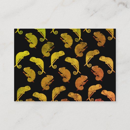 カメレオン 名刺 (裏面)