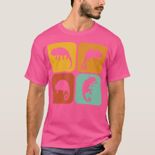 カメレオン 私 美学 爬虫類 トカゲ カメレオン Tシャツ