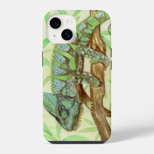 カメレオン iPhoneケース (裏面)