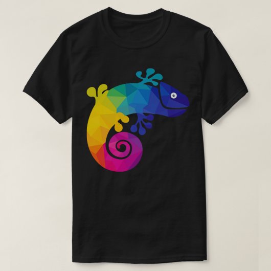 カメレオン Tシャツ (デザイン正面)
