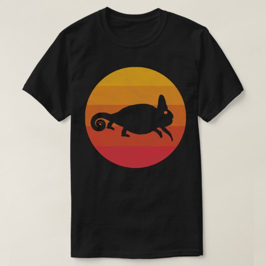 カメレオン Tシャツ (デザイン正面)
