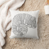 カメレオンZendoodle クッション (ブランケット)