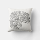 カメレオンZendoodle クッション (裏面)