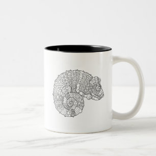 カメレオンZendoodle ツートーンマグカップ