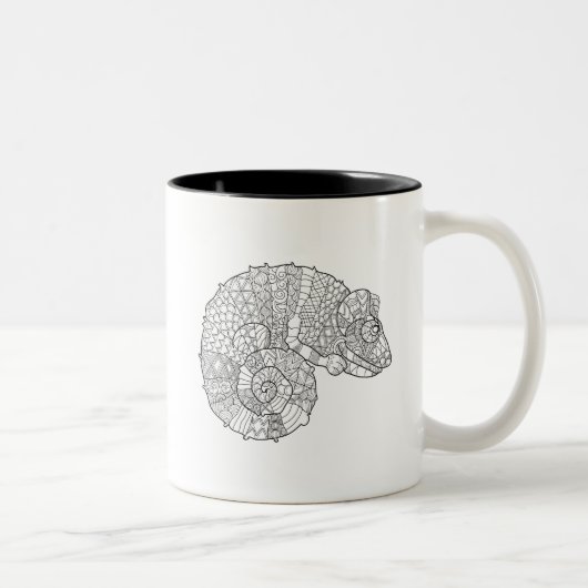 カメレオンZendoodle ツートーンマグカップ (右)