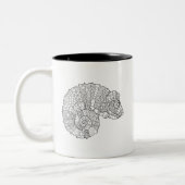 カメレオンZendoodle ツートーンマグカップ (左)