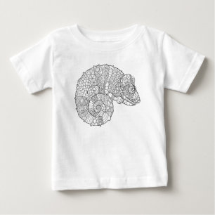 カメレオンZendoodle ベビーTシャツ