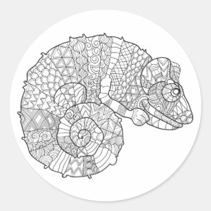 カメレオンZendoodle ラウンドシール