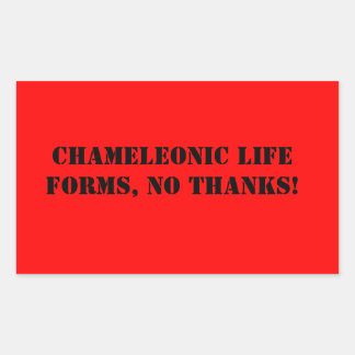 カメレノニックライフ型枠シール 長方形シール