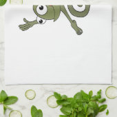 カメレ素晴らしオン キッチンタオル (折り畳み)