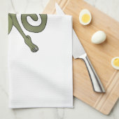 カメレ素晴らしオン キッチンタオル (四つ折り)