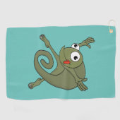 カメレ素晴らしオン ゴルフタオル (横)