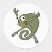 カメレ素晴らしオン ラベル (デザイン2)