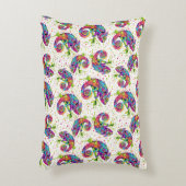 カメレ絵を描オンシンドウォーター色スタイル アクセントクッション (正面(垂直))