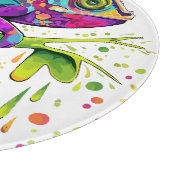 カメレ絵を描オンシンドウォーター色スタイル カッティングボード (角)