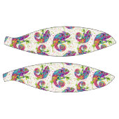 カメレ絵を描オンシンドウォーター色スタイル バスケットボール (パネル)