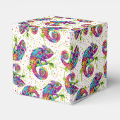 カメレ絵を描オンシンドウォーター色スタイル フェイバーボックス (裏面サイド)