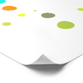 カメレ絵を描オンシンドウォーター色スタイル ポスター (角)