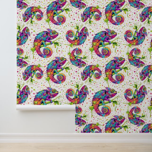 カメレ絵を描オンシンドウォーター色スタイル 壁紙 (アプリケーション)