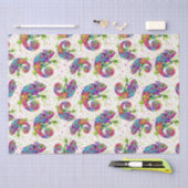 カメレ絵を描オンシンドウォーター色スタイル 薄葉紙 (クラフト)