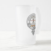 カメロンクレストバッジ フロストグラスビールジョッキ (正面右)