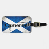 カメロングランジグ国旗 ラゲッジタグ (正面横)