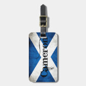 カメロングランジグ国旗 ラゲッジタグ (正面縦)