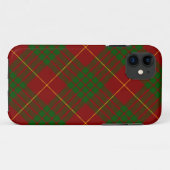 カメロンタータンチェックレッドグリーンプレイド Case-Mate iPhoneケース (裏面(横))