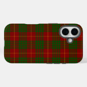 カメロンタータンチェックレッドグリーンプレイド Case-Mate iPhoneケース (裏面 (横))