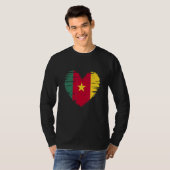 カメロンハートカメロン国旗プライド Tシャツ (正面フル)