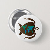 カメ世界 缶バッジ (正面&裏面)