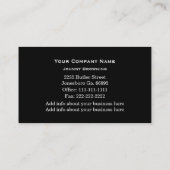 カメ名刺 名刺 (裏面)