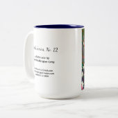 カメ好きにはたまらないTurtle Mug no. 12 ツートーンマグカップ (正面左)