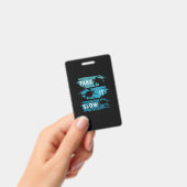 カメ好き | ゆっくり進め バッジ (手持ち)