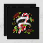 カメ好き | カメがただ好きな女の子 招待状 (正面/裏面)