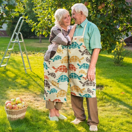 カメ数々のラ エプロン