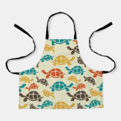 カメ数々のラ エプロン (正面)