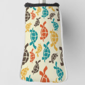 カメ数々のラ ゴルフヘッドカバー (回転90)