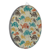 カメ数々のラ ダーツボード (正面左)