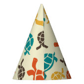 カメ数々のラ パーティーハット (裏面)