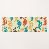 カメ数々のラ ヨガマット (正面(横))