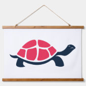 カメ数々のラ 吊り下げ型タペストリー (正面3)