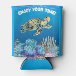 カメ楽しむラ 缶クーラー