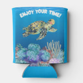 カメ楽しむラ 缶クーラー (裏面)