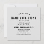 カメ渡行中 招待状 (裏面)