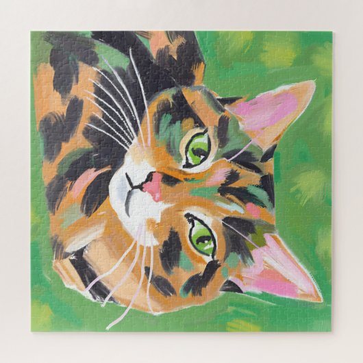 カメ猫 ジグソーパズル (横)